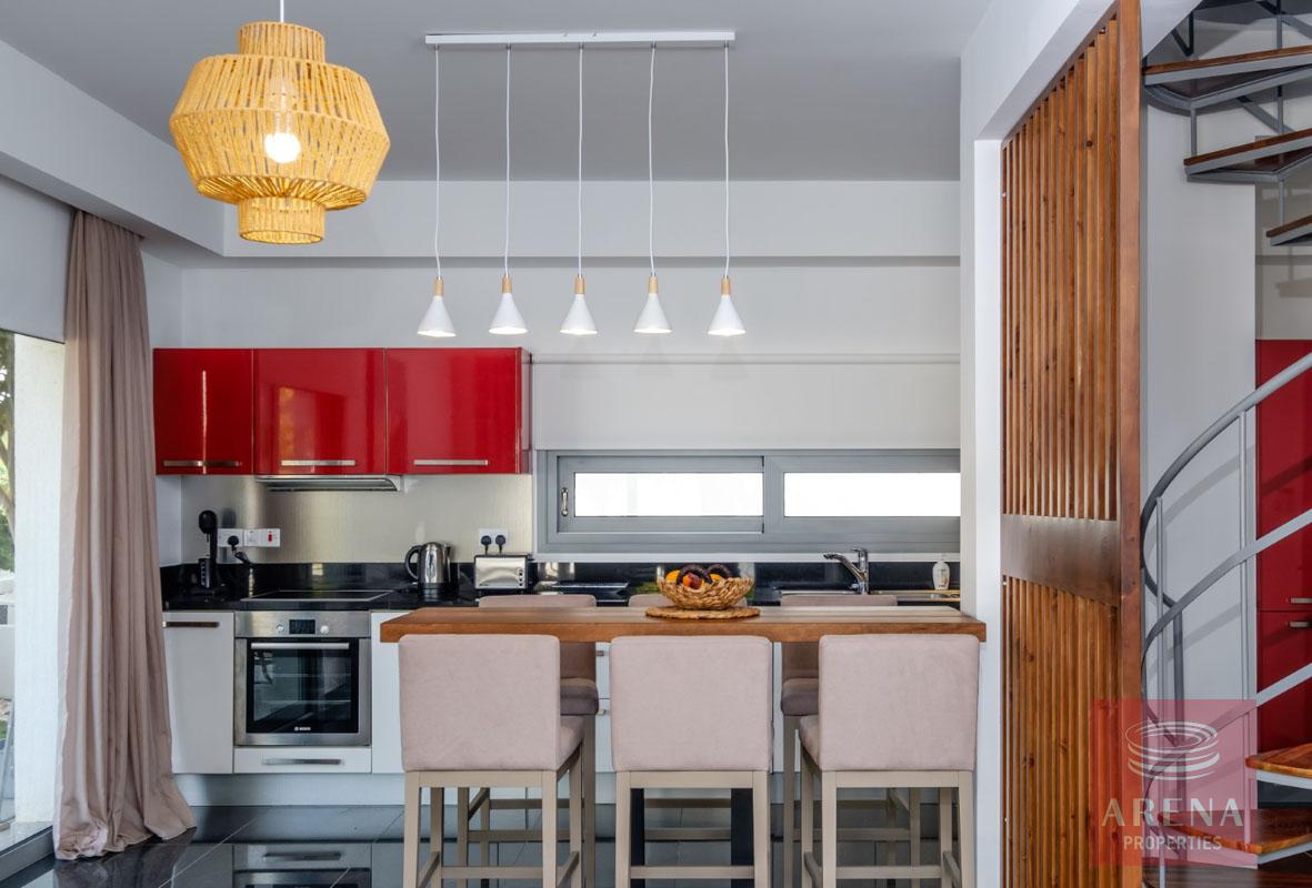 2 bed villa in pervolia - kitchen