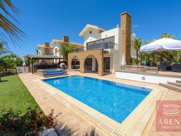 seafront villa in ayia thekla