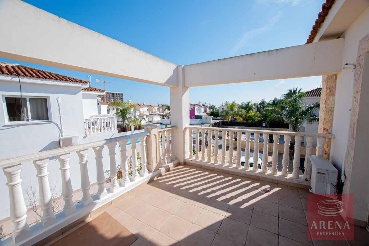 house in ayia thekla - veranda
