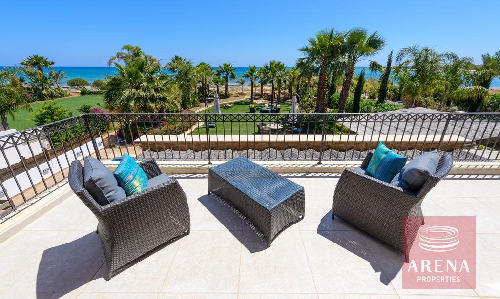 buy villa in ayia thekla - balcony
