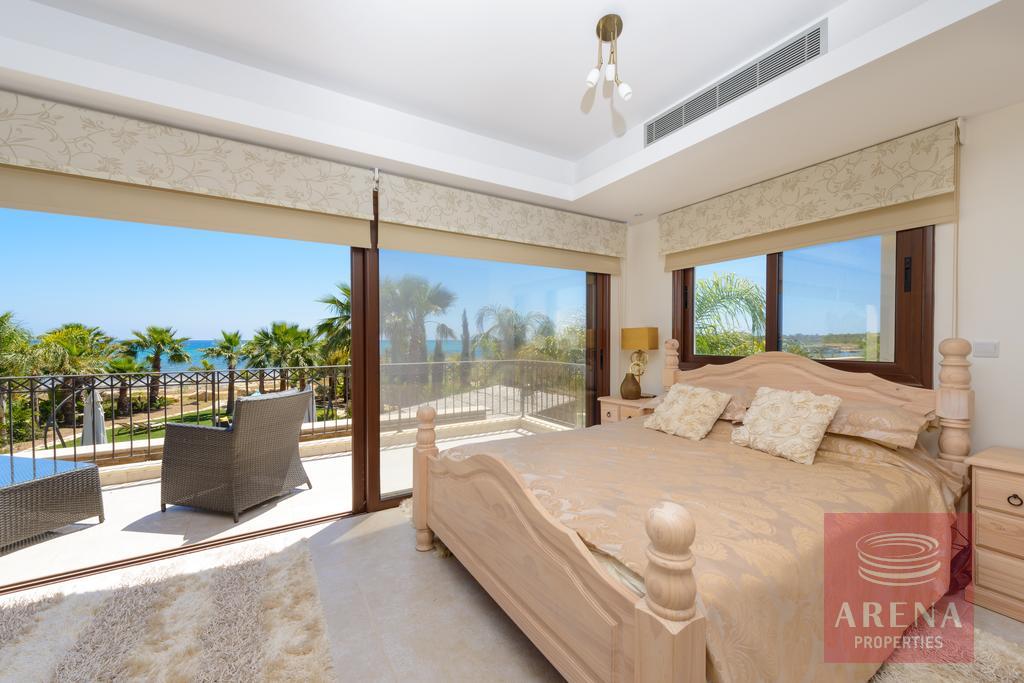 seafront villa in ayia thekla - bedroom
