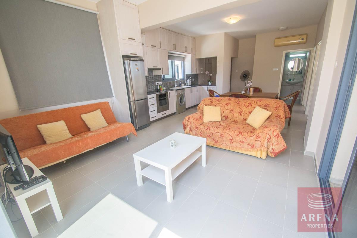 penthouse in kapparis - living room