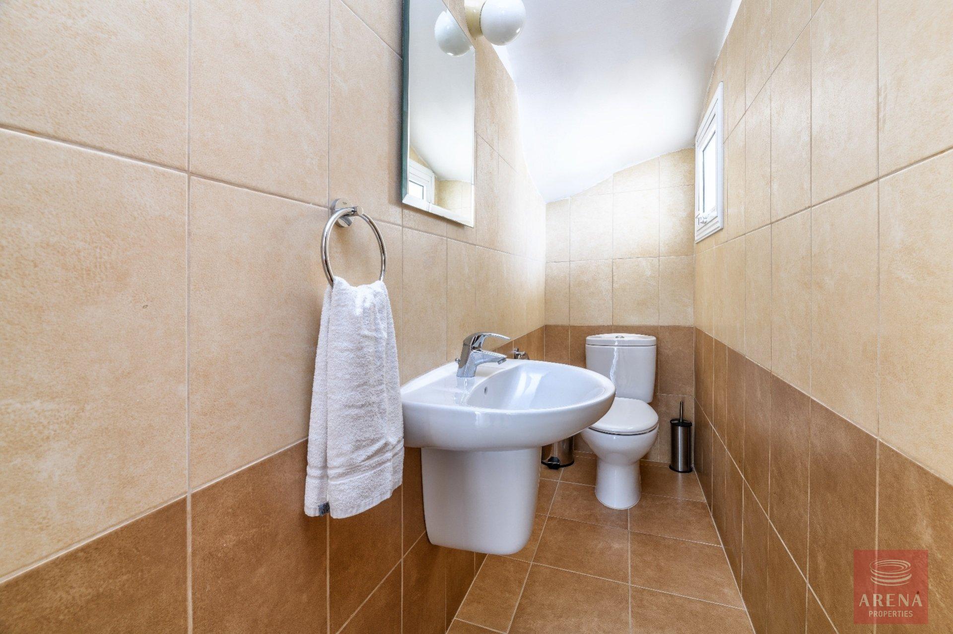 semi-detached house in paralimni - guest wc