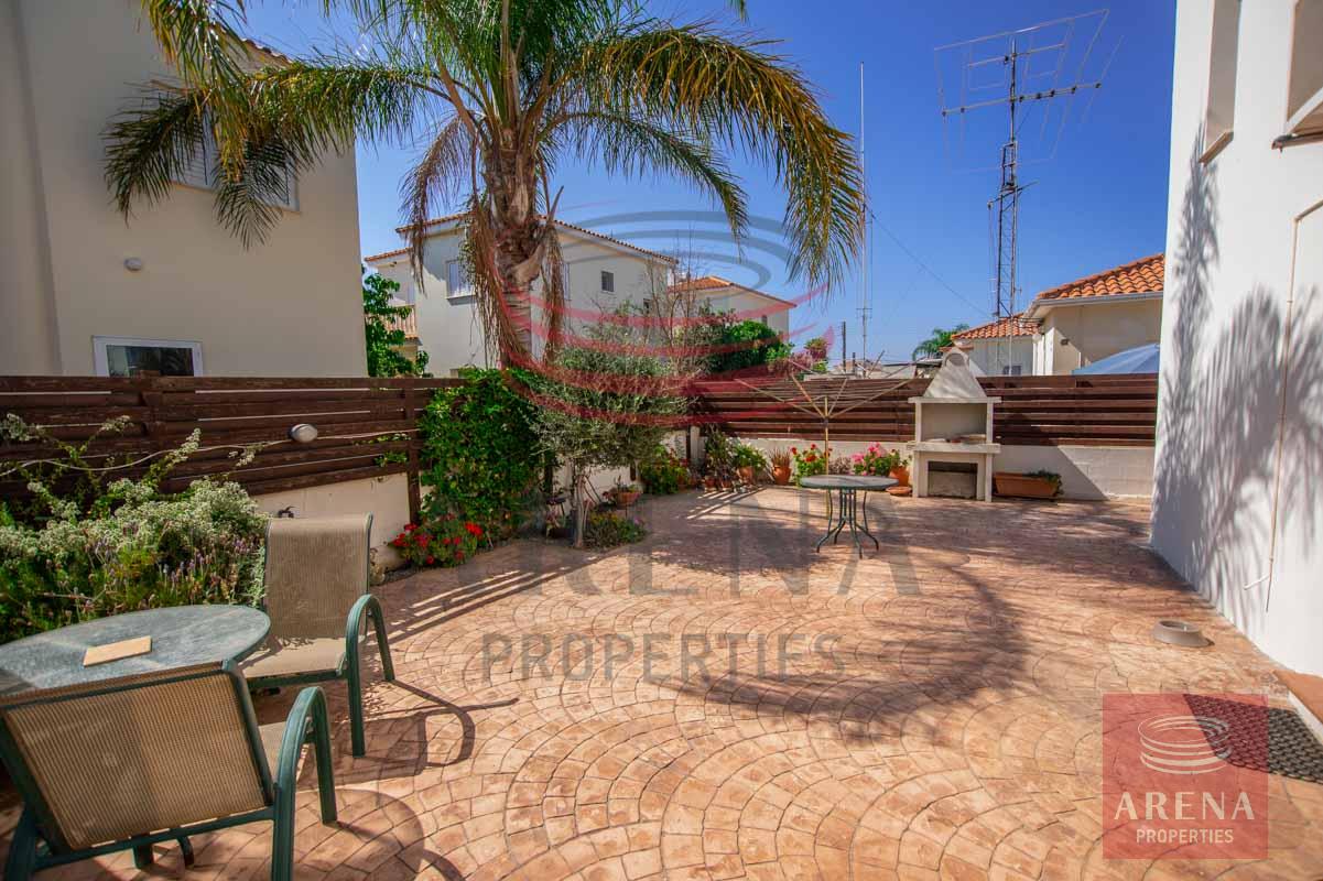 3 Bed villa in Sotira - back of the house