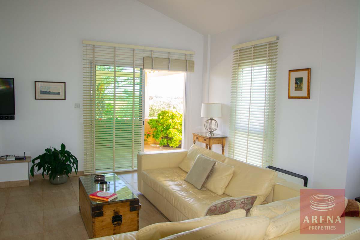 villa in softades to buy - living room