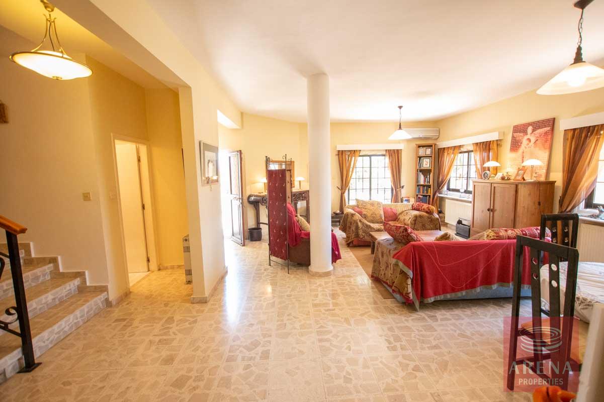 Living area in Derynia House