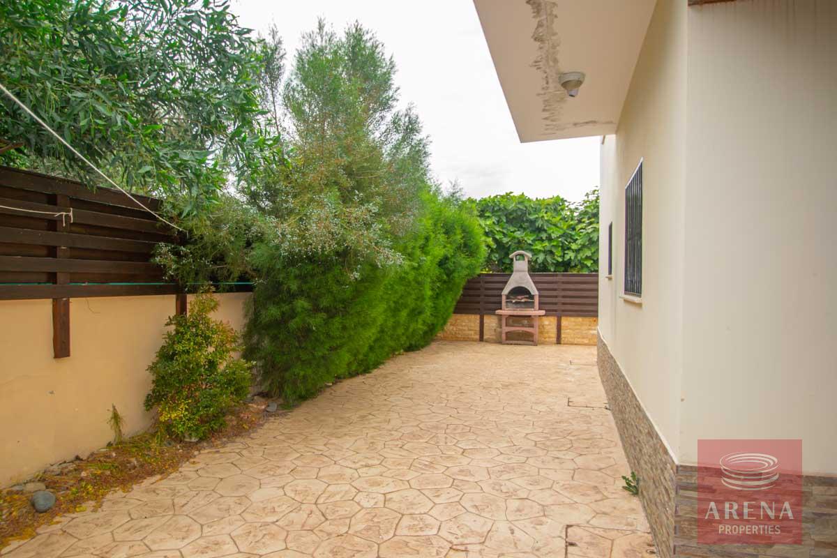 3 Bed Villa in Pernera - back yard