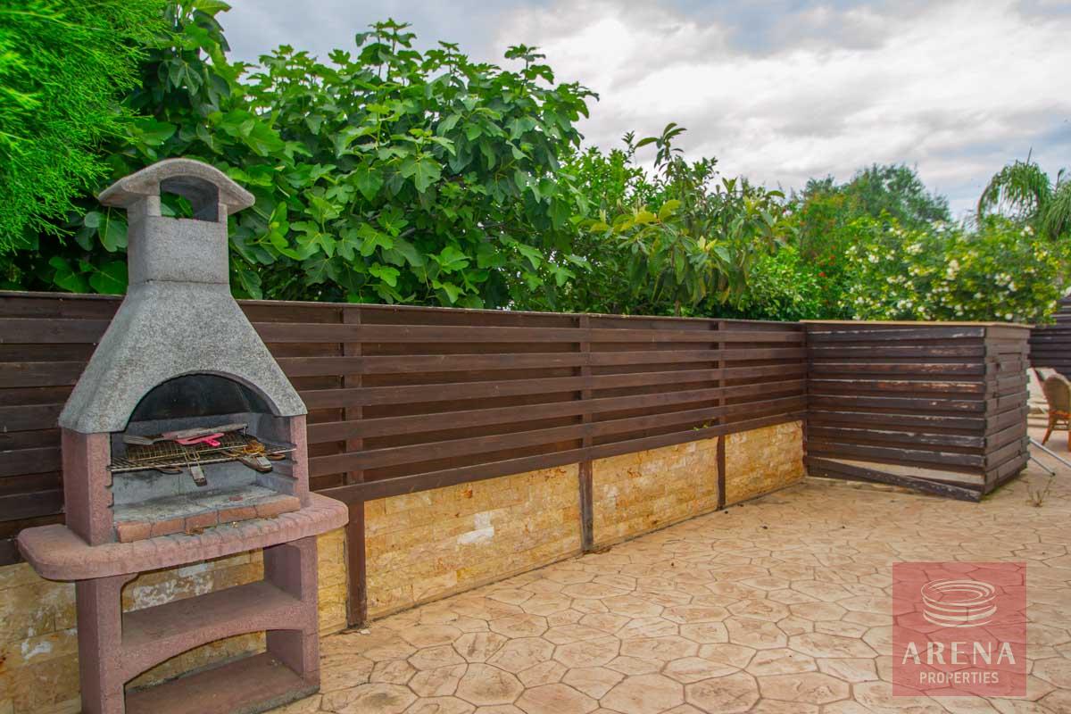 3 Bed Villa in Pernera - BBQ Area
