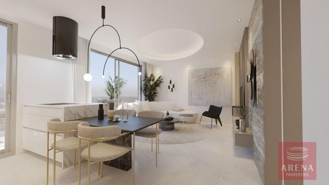 1 bed apt in drosia for sale - living area