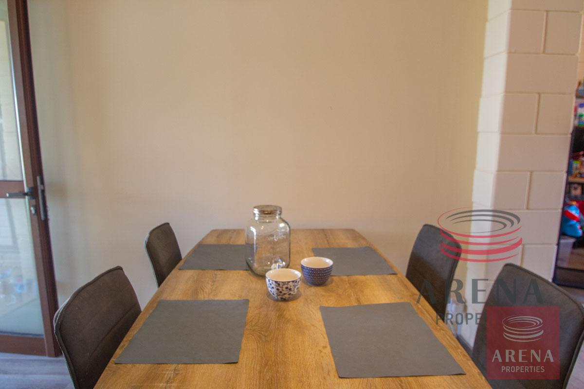 2 bed house in Liopetri - dining area