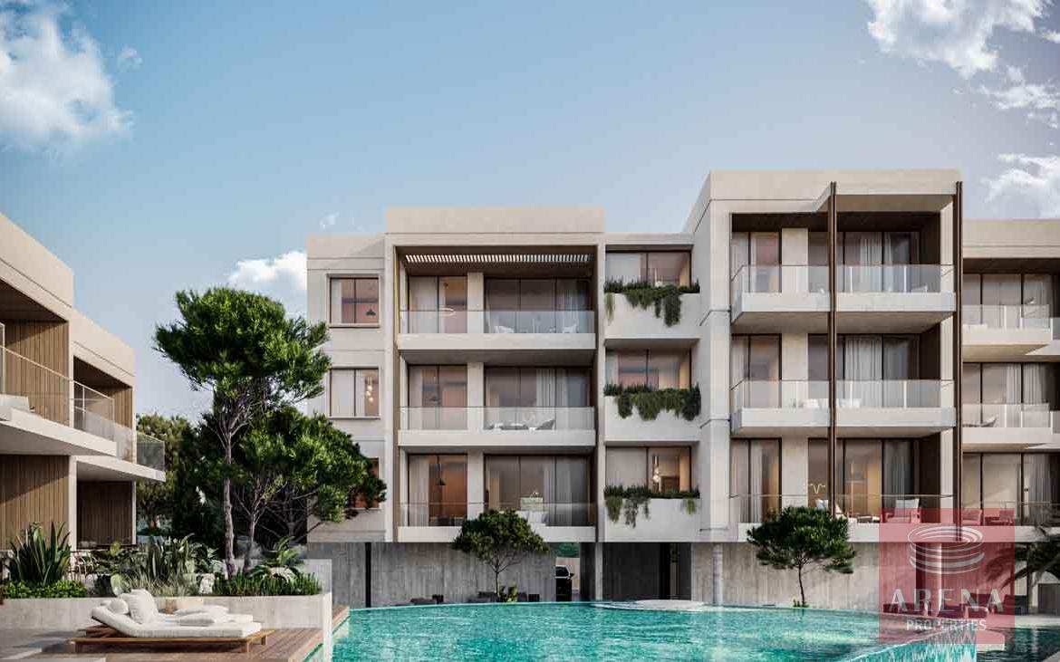 New modern apt in Kapparis to buy