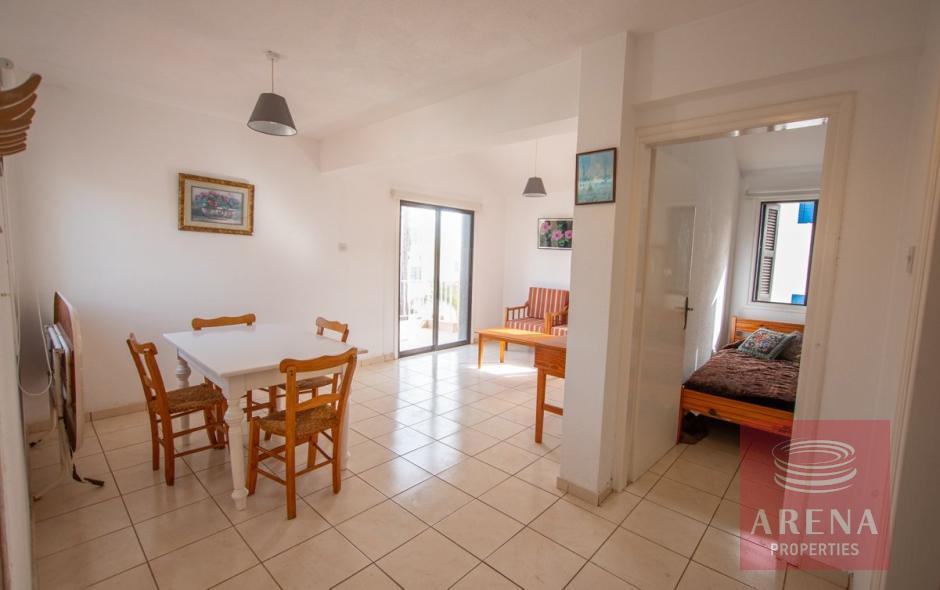 1 bed apt for sale in kapparis - living area