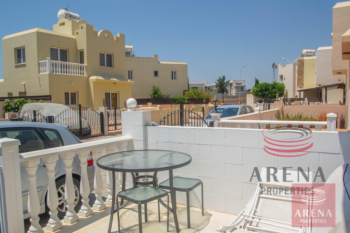 2 Bed Villa in Pernera - front veranda