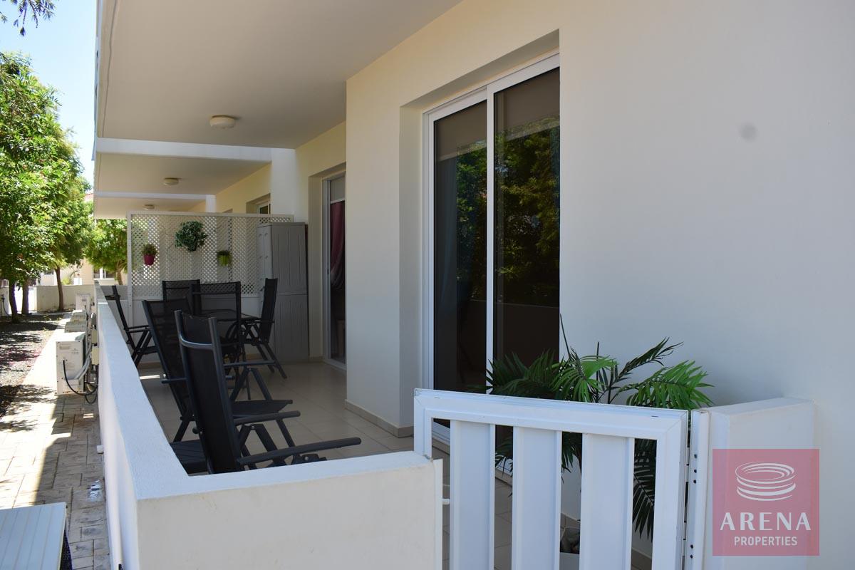 Resale apt in Kapparis for sale - veranda