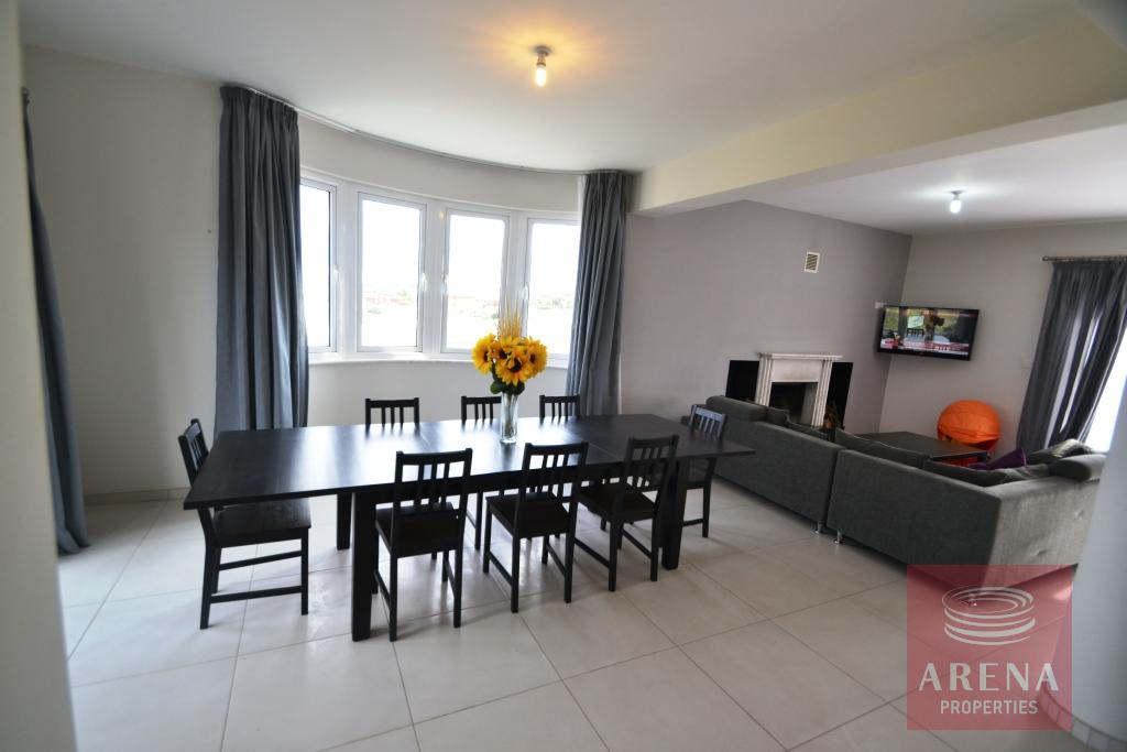 Villa in Protaras dining area