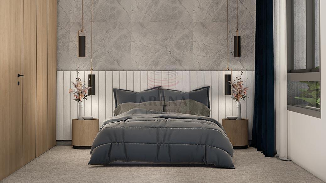 New 3 bed apt in Larnaca - bedroom