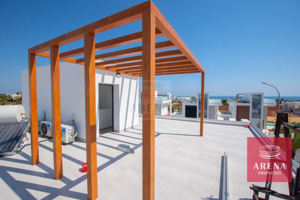 Modern Villa in Protaras - roof garden
