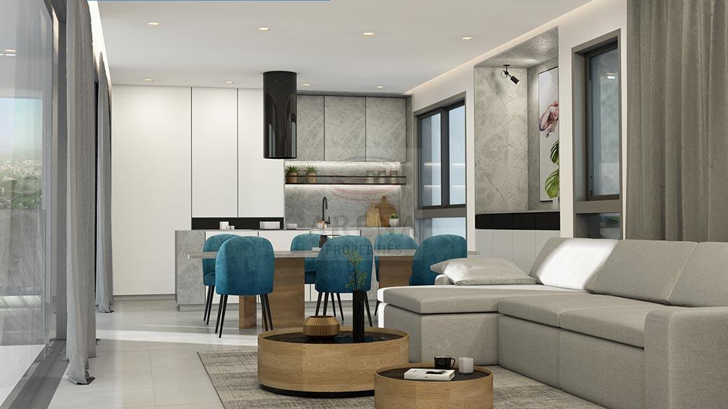 New 3 bed apt in Larnaca - kitchen