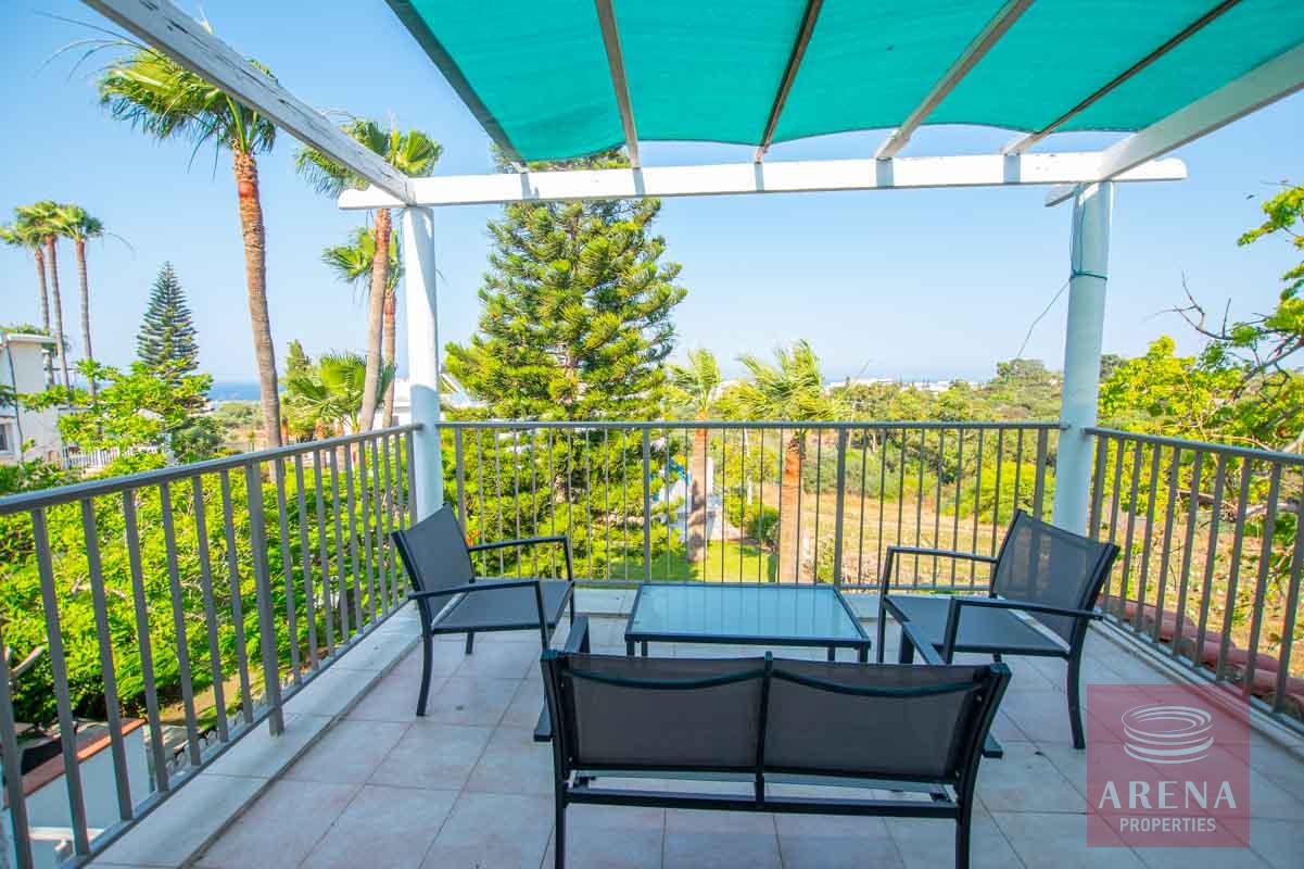 1 Bed 1st Floor Apt in Protaras - veranda