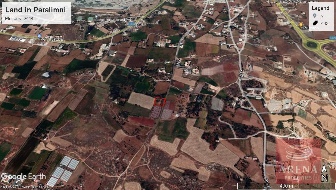 Land in Paralimni for sale