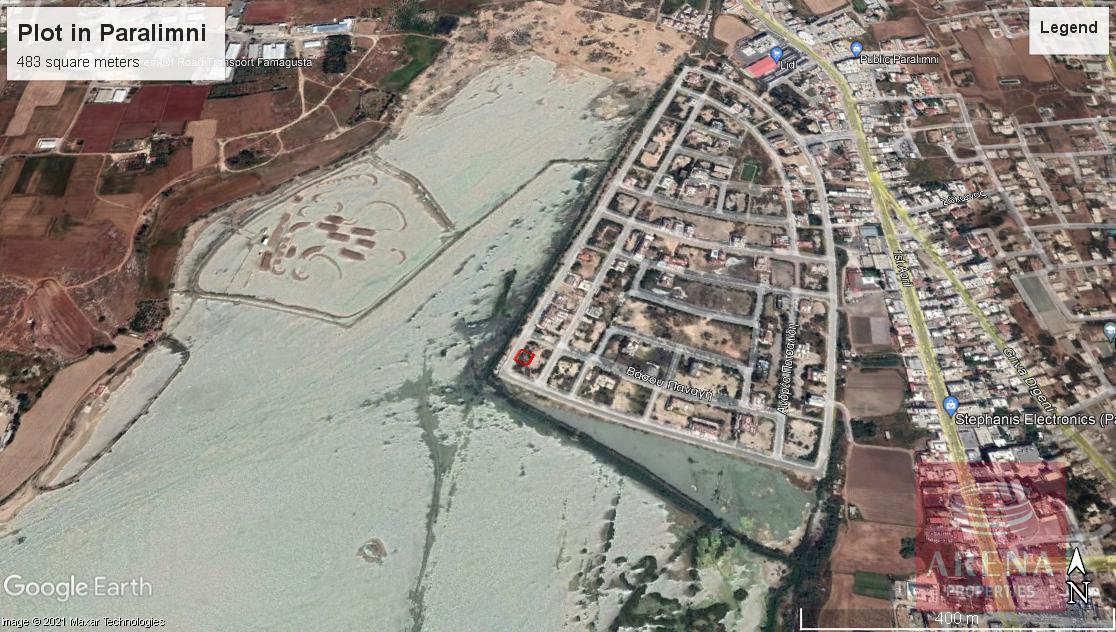 Plot in Paralimni for sale