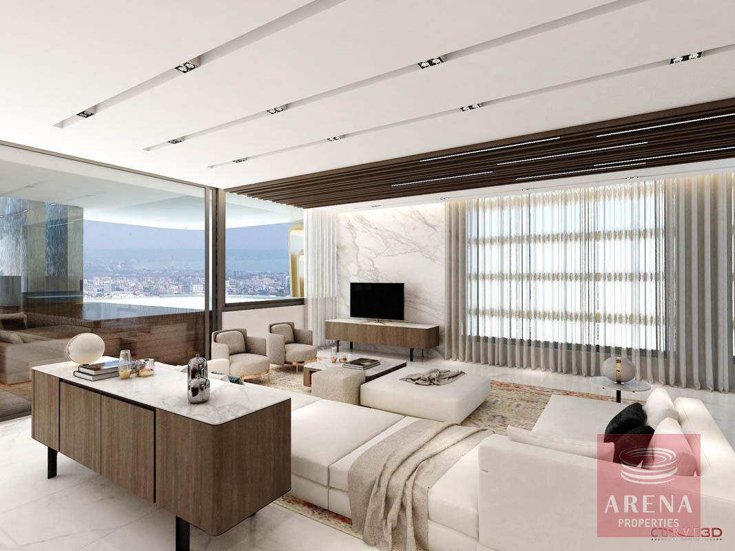 NEW 1 Bed Apt in Drosha - living area