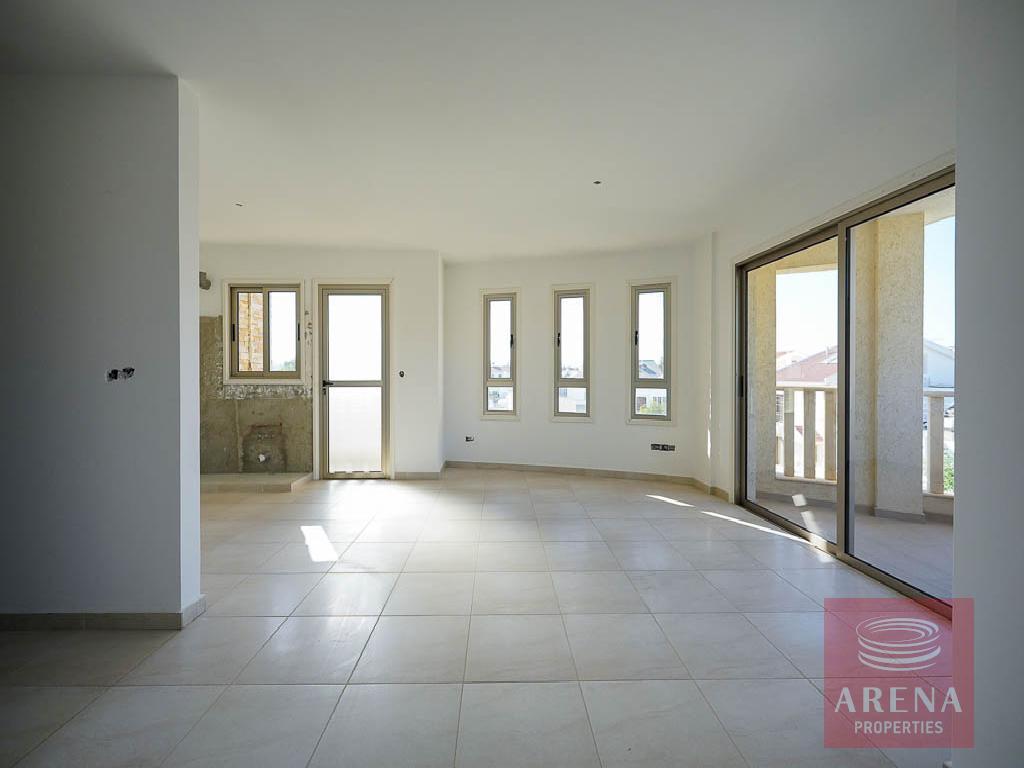 Incomplete apartment in Aradippou -living area