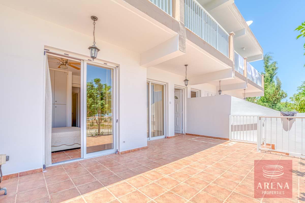 2 Bed Apt with Title Deeds in Paralimni - veranda