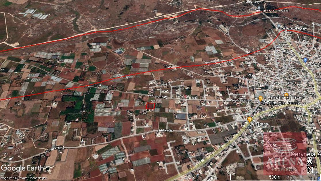 Land in Derynia for sale