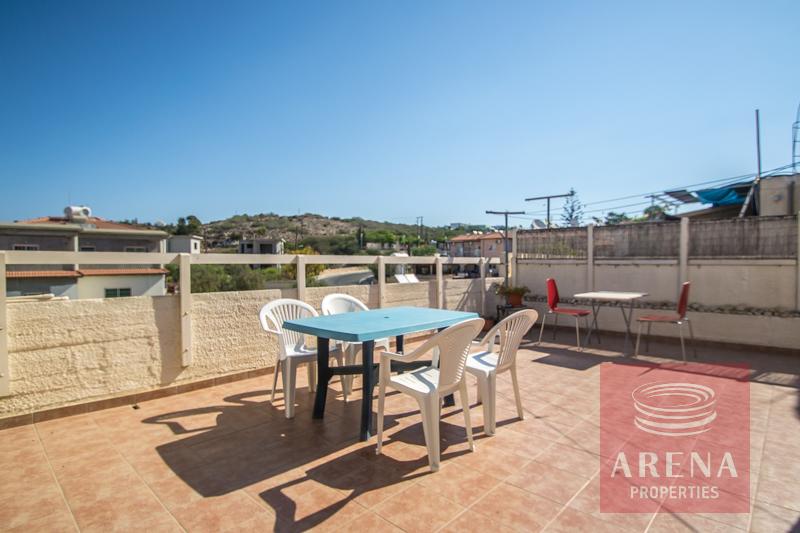 2 Bed Apartment in Ayia Napa for sale - veranda