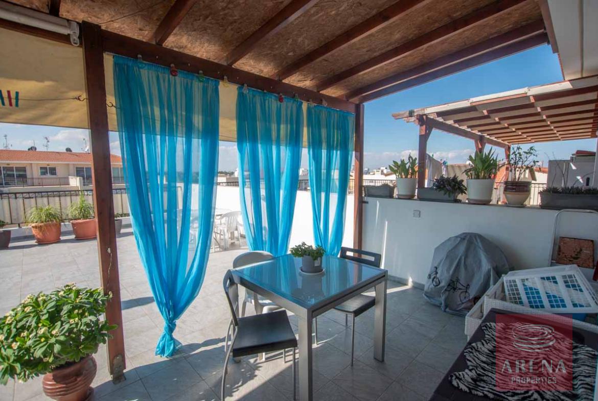 Top Floor Apartment in Sotira for sale - veranda