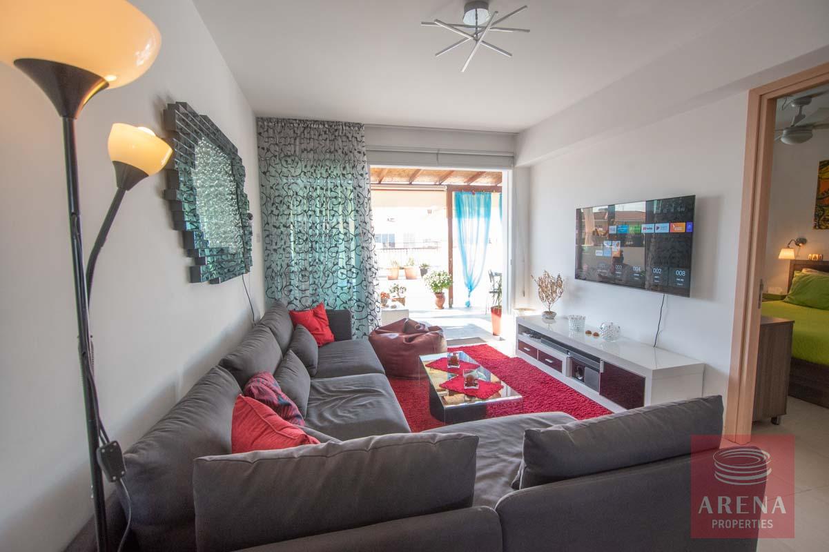Top Floor Apartment in Sotira - living area