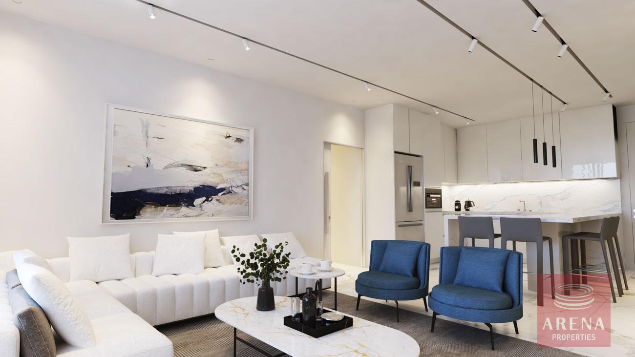 New apartments in Kapparis - sitting area