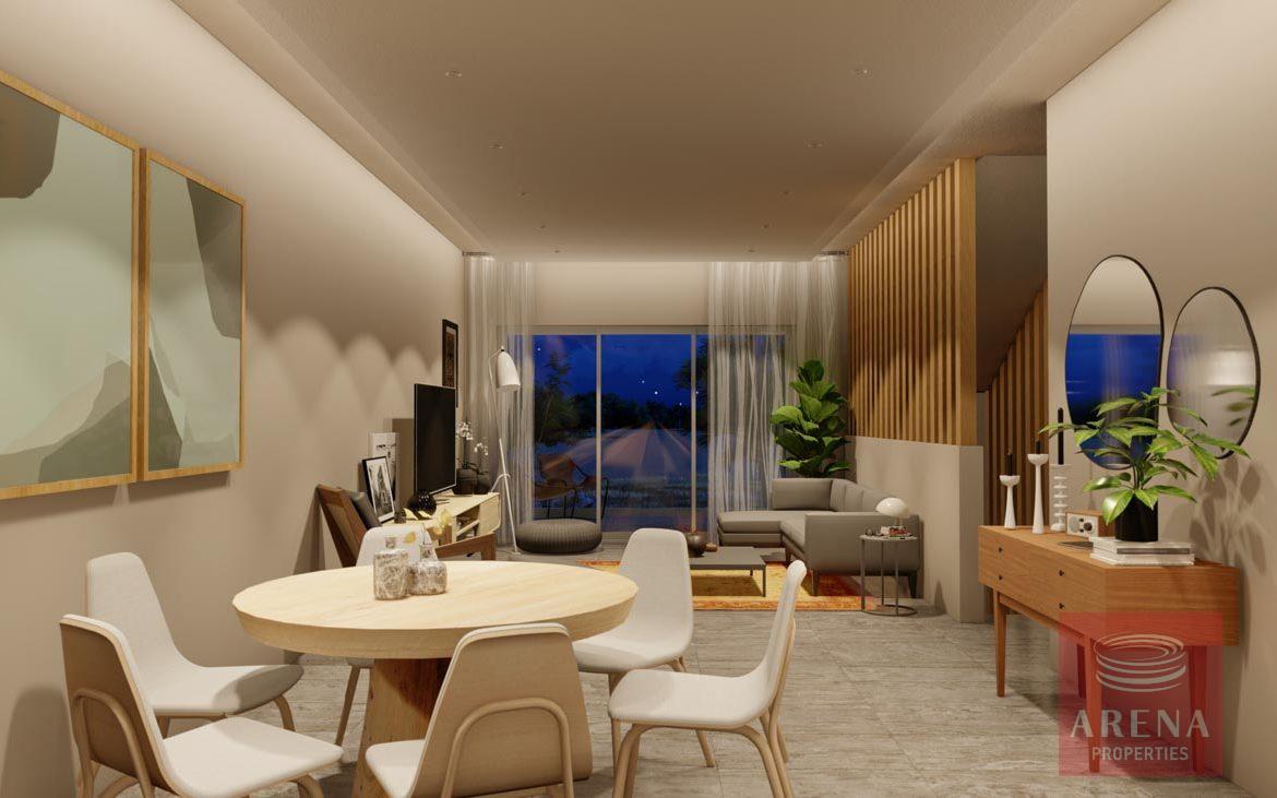 New Villas in Aradippou for sale - dining area