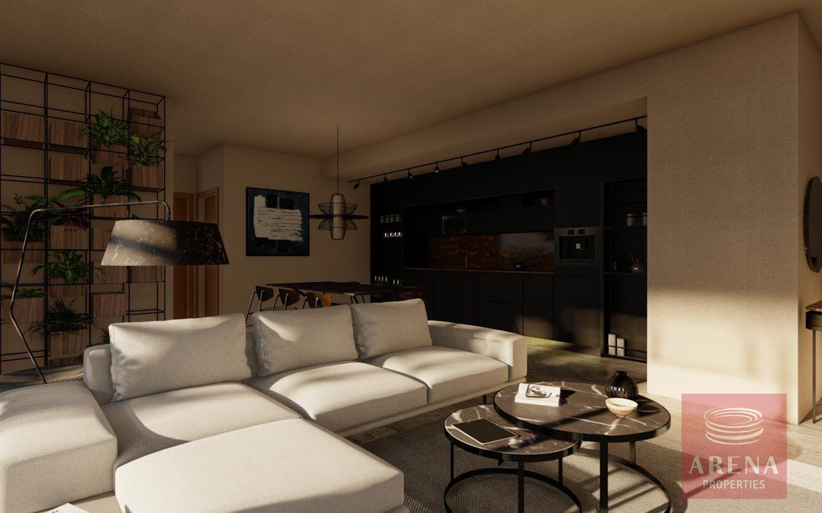 New Apt in Aradippou - living area