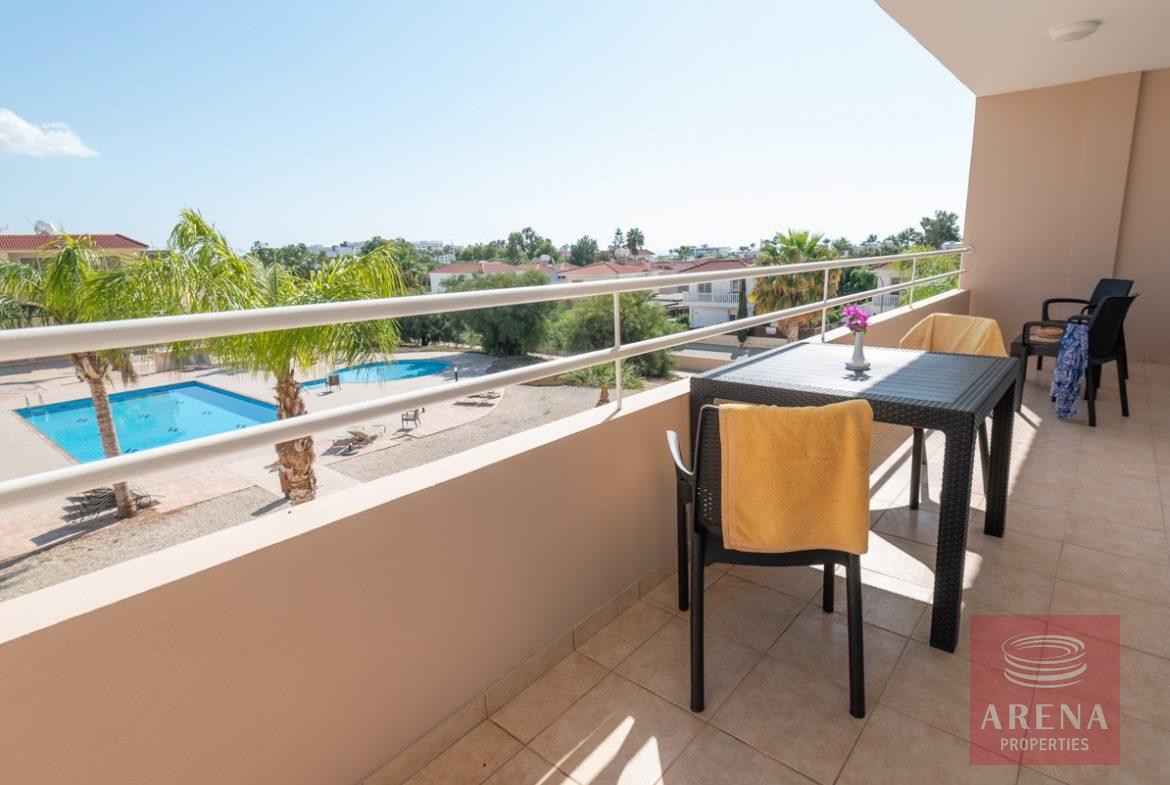 1 Bed Flat in Ayia Napa - veranda
