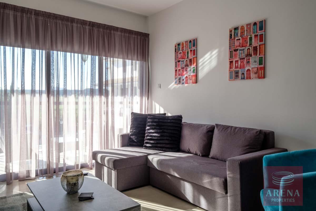 Furnished apartment for sale in Tersefanou - sitting area