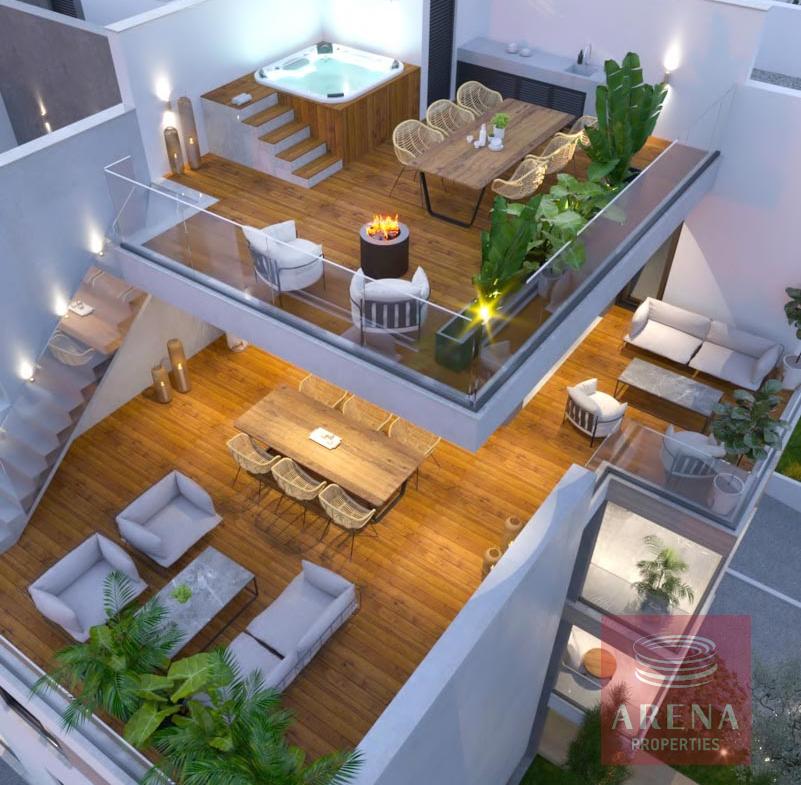 New Block of apts in Aradippou - veranda