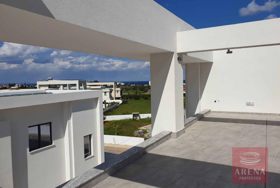 New villa in Pernera - roof garden