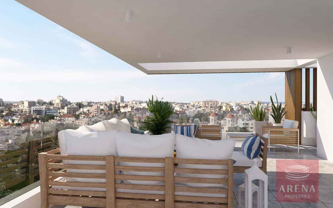 New apt in Larnaca - veranda