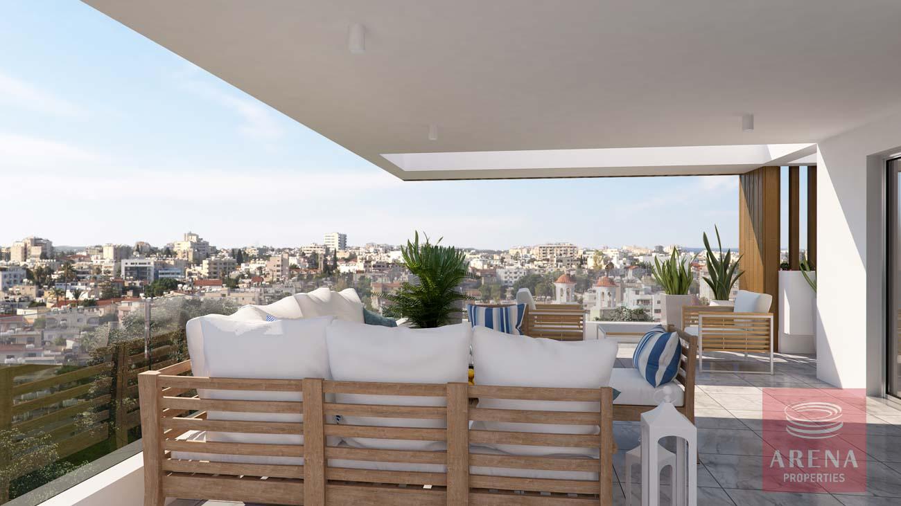 New apt in Larnaca - veranda