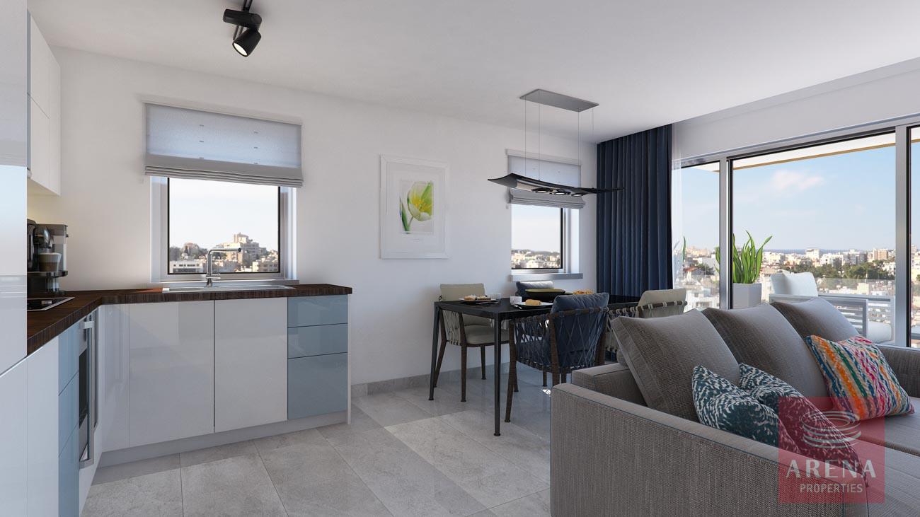 New apt in Larnaca - dining area