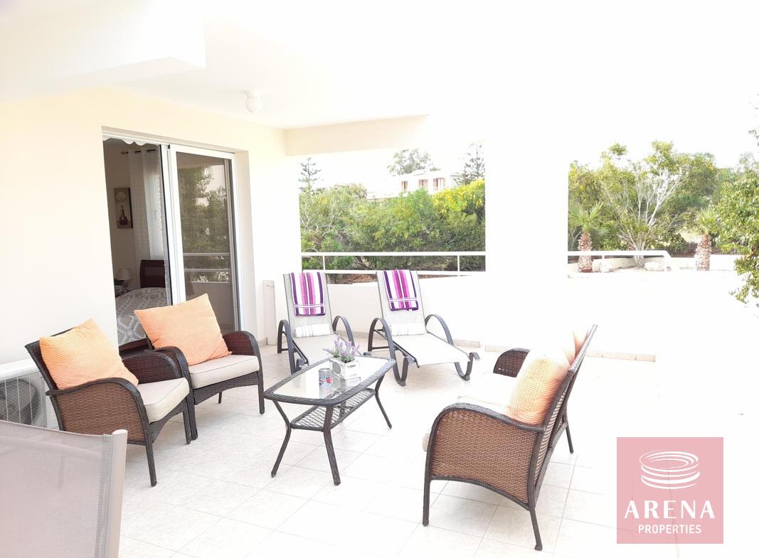 2 Bed Apt in Ayia Napa - veranda