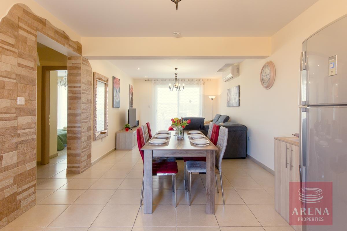Ayia Napa Apt for sale - dining area