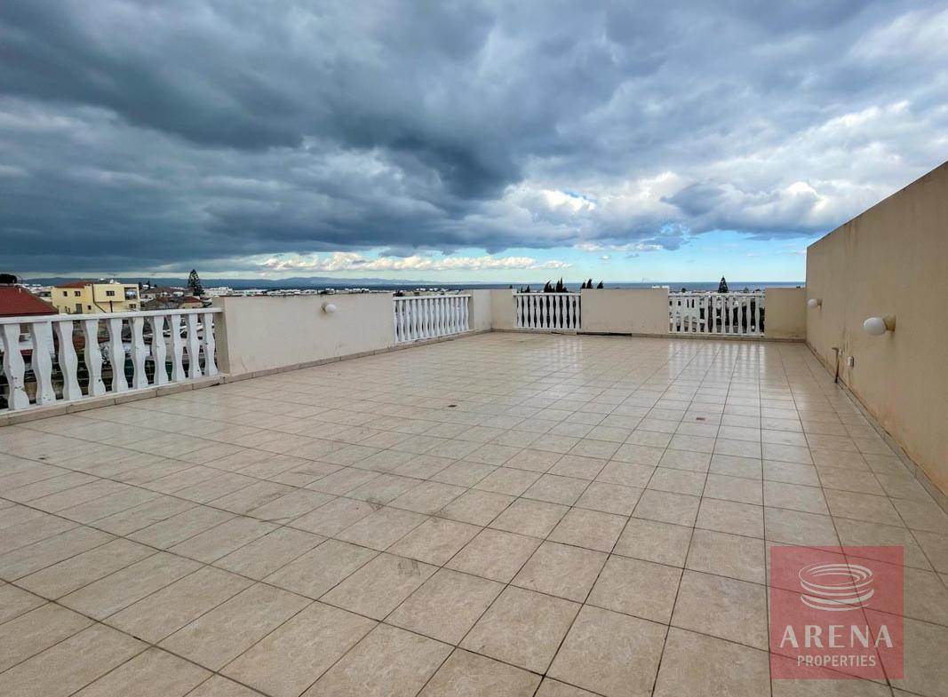 Apt with large veranda