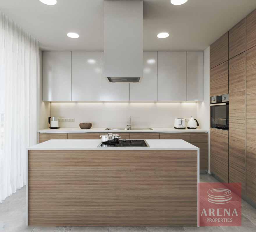 Apartments next to Larnaca Marina - kitchen