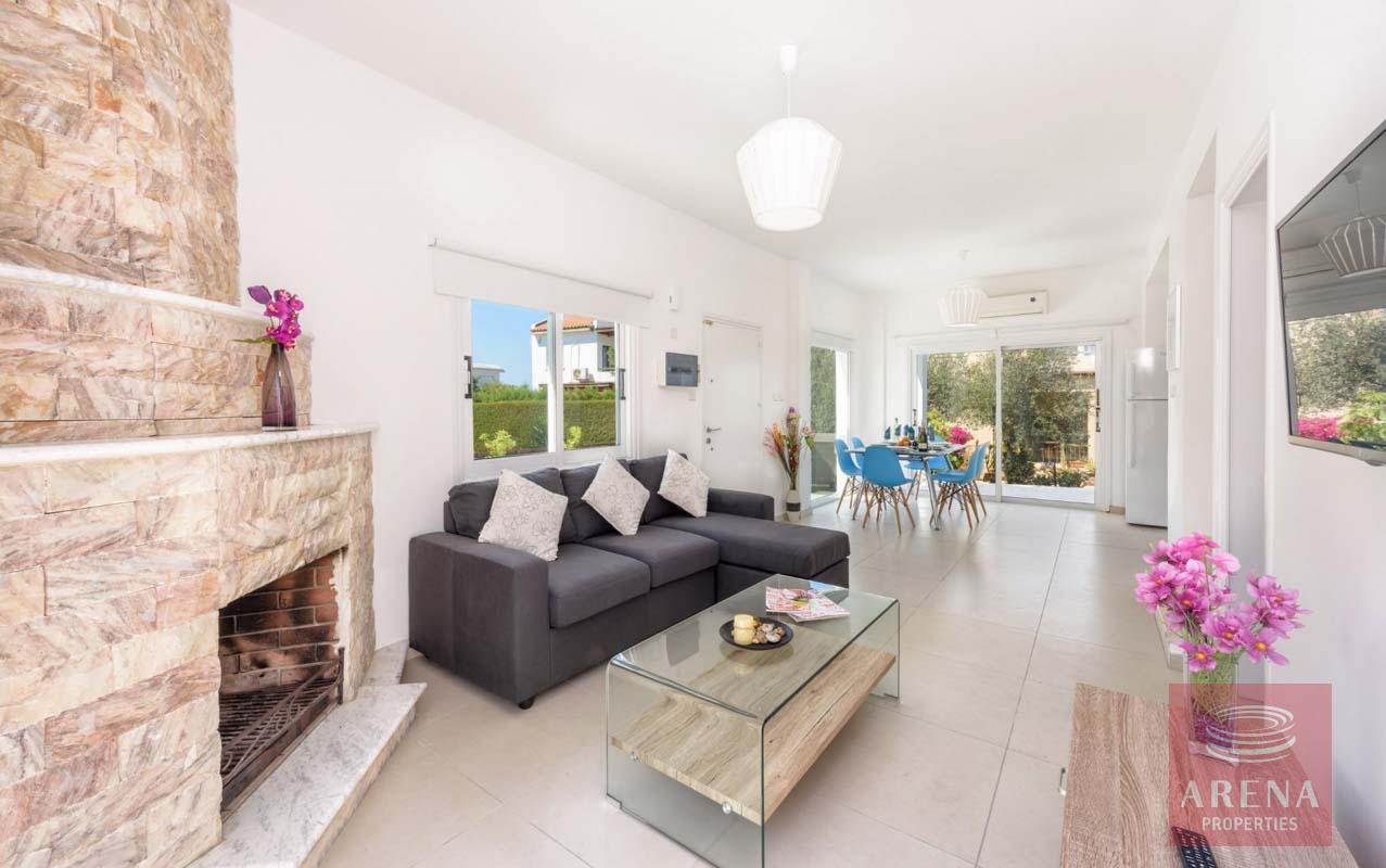 For sale villa in Protaras - sitting area