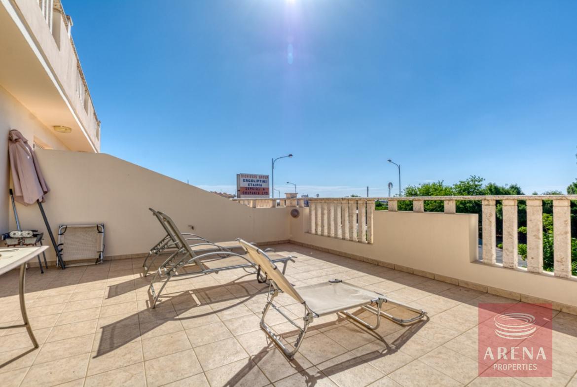 3 Bed Apartment in Kapparis with Deeds - veranda