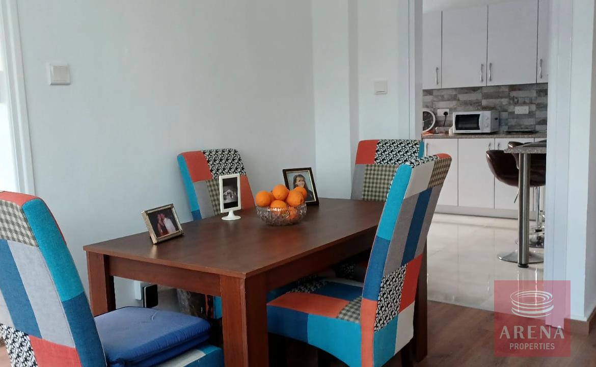 2 bed bungalow in derynia - dining area
