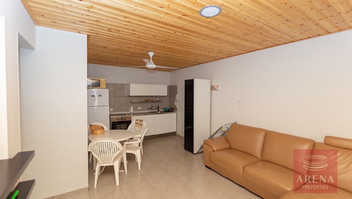 Ground Floor Flat in Kapparis - living area